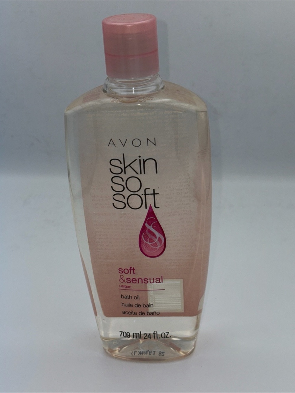 JUMBO 24OZ. Avon Skin So Soft SSS Soft & Sensual Bath Oil NEW SEALED BOTTLE